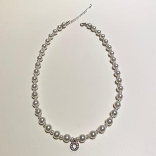 キャピタル(KAPITAL)のpearl beads necklace パールビーズネックレス(ネックレス)