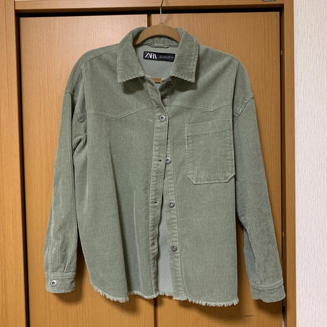 ZARA コーデュロイシャツジャケット L 新品