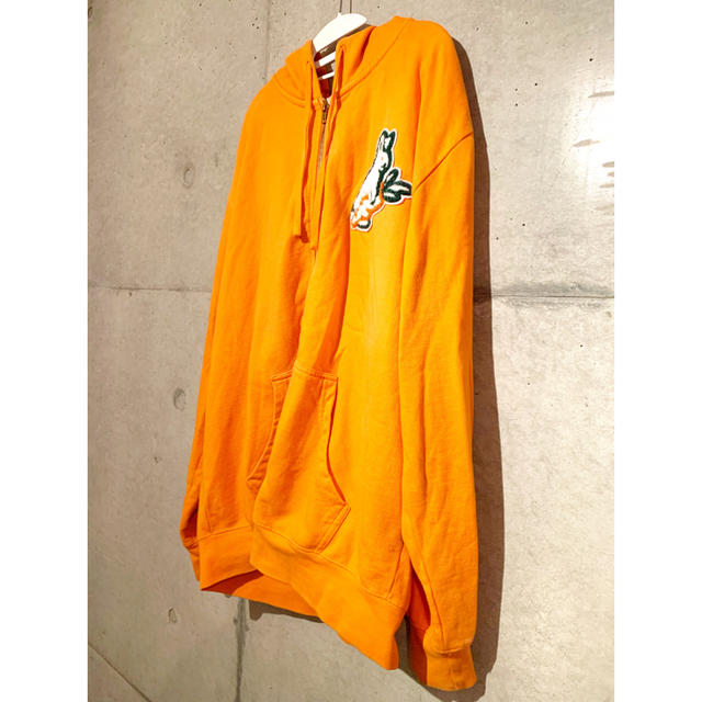 FR2 carrots コラボレーション　パーカー　オレンジ　XL