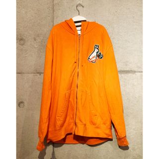 FR2 carrots コラボレーション　パーカー　オレンジ　XL