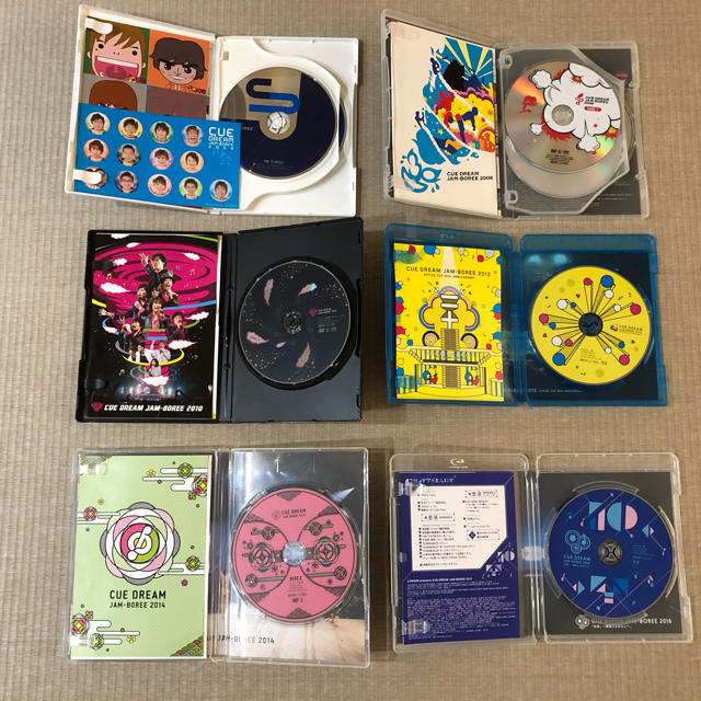 CUE DREAM JAM-BOREE DVD/Blu-ray 6枚セットの通販 by ゆちゆち's shop