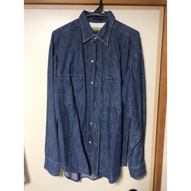 REPLAY denim シャツ 格安品 Lサイズ