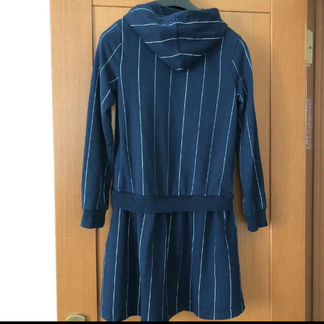 しまむら(シマムラ)のnana様専用★ストライプワンピース　150サイズ キッズ/ベビー/マタニティのキッズ服女の子用(90cm~)(ワンピース)の商品写真