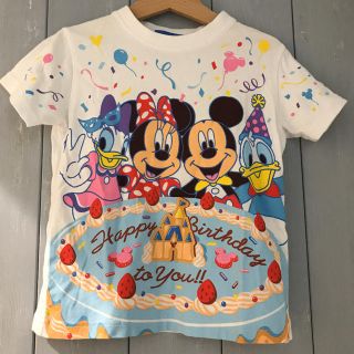 ミッキーマウス(ミッキーマウス)のディズニーTシャツ　100cm(Tシャツ/カットソー)