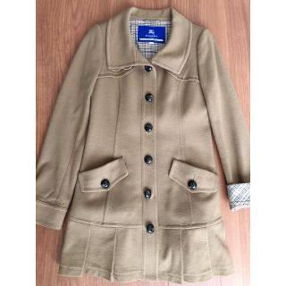 バーバリーブルーレーベル(BURBERRY BLUE LABEL)の値下げ！2wayバーバリープリーツスカートコート♡(ロングコート)