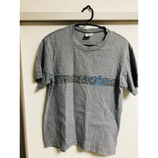 【最終価格】クレイジーシャツ　グレーTシャツ　ウミガメ柄 メンズのトップス(Tシャツ/カットソー(半袖/袖なし))の商品写真