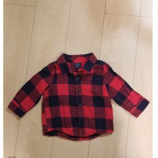 ベビーギャップ(babyGAP)のベビーギャップ チェックシャツ(シャツ/カットソー)