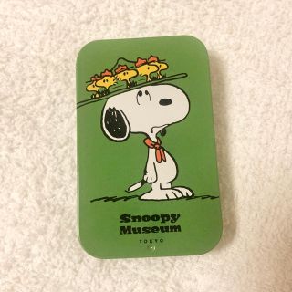 スヌーピー(SNOOPY)のスヌーピーミュージアム　タブレットケース　缶のみ(キャラクターグッズ)