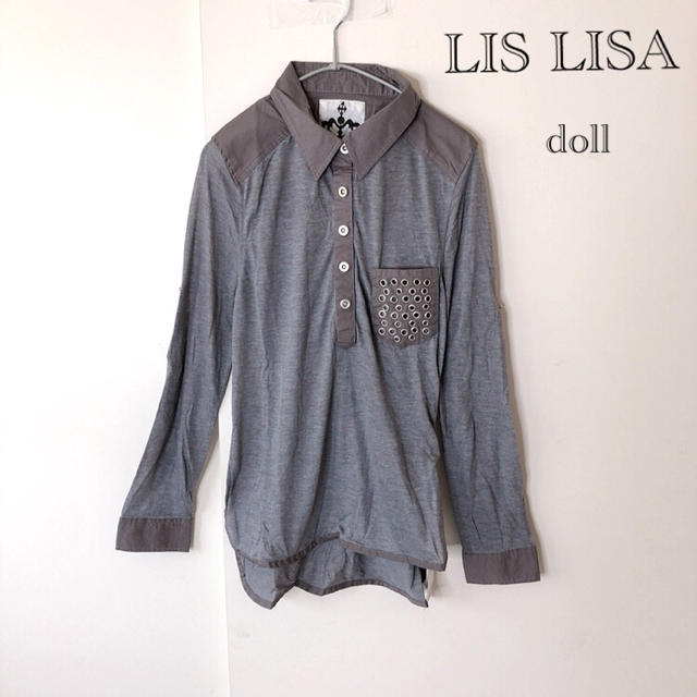 LIZ LISA doll(リズリサドール)のリズリサ ⭐︎カットソー⭐︎シースルー  ⭐︎異素材 レディースのトップス(Tシャツ(長袖/七分))の商品写真