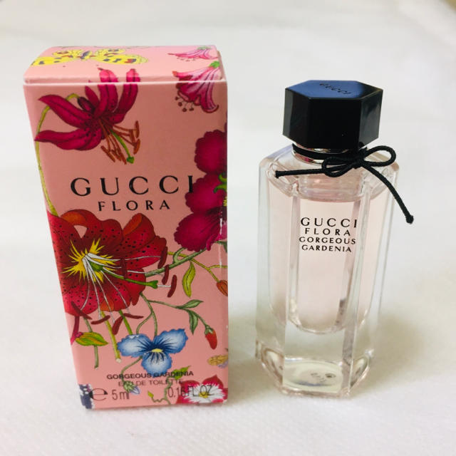 Gucci - 新品 GUCCI グッチ フローラ ゴージャス ガーデニア ミニ香水 5mlの通販 by あんみつ姫｜グッチならラクマ