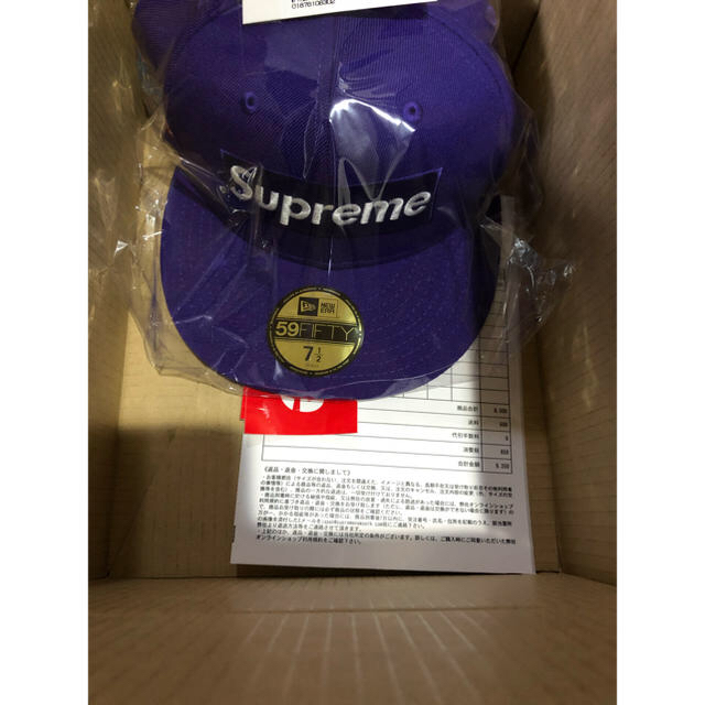 Supreme(シュプリーム)の SUPREME World Famous Box Logo New Era メンズの帽子(キャップ)の商品写真