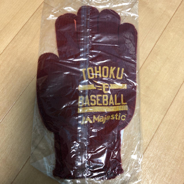Majestic(マジェスティック)の楽天イーグルス 手袋 スポーツ/アウトドアの野球(記念品/関連グッズ)の商品写真