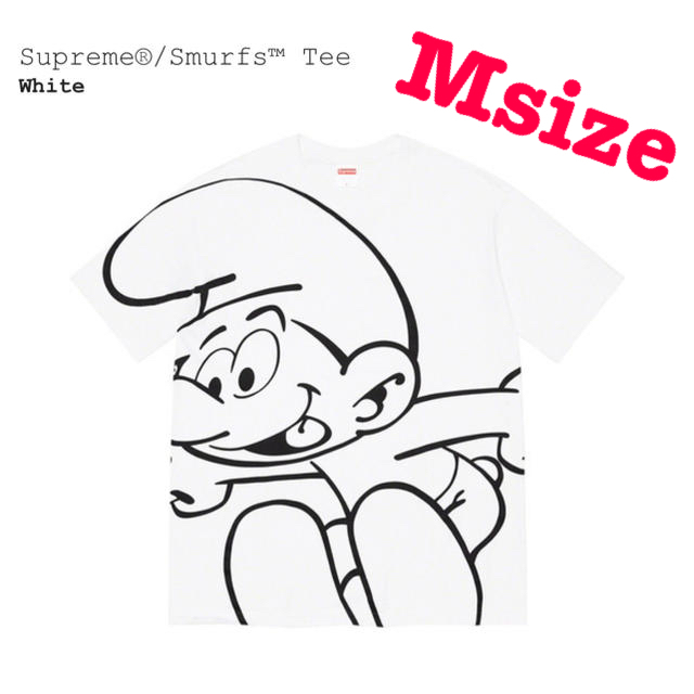 Supreme®/Smurfs™ Tee 白 Msize