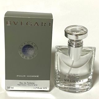 ブルガリ(BVLGARI)のBVLGARI ブルガリ プールオム オードトワレ （50mL）(香水(女性用))