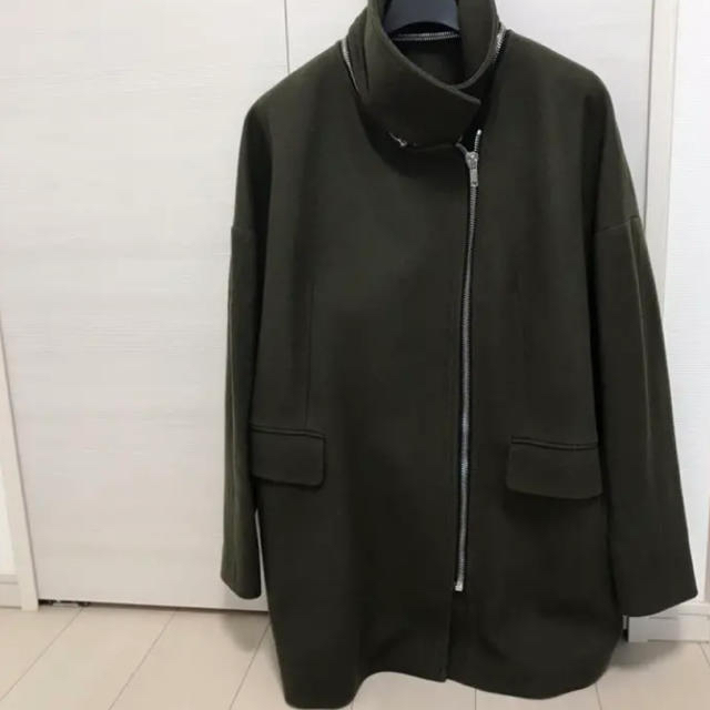 美品☆2013AW MSGM 3wayチェスターコート カーキ 2