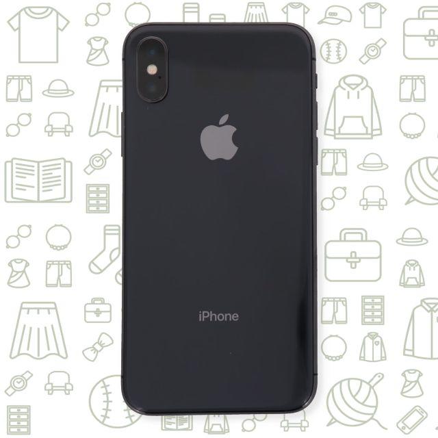 Apple(アップル)の【C】iPhoneX/256/SIMフリー スマホ/家電/カメラのスマートフォン/携帯電話(スマートフォン本体)の商品写真