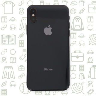 アップル(Apple)の【C】iPhoneX/64/SIMフリー(スマートフォン本体)