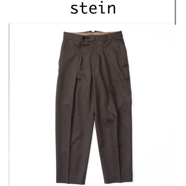 stein 20aw EX Wide Tapered Trousers ❤国内発送