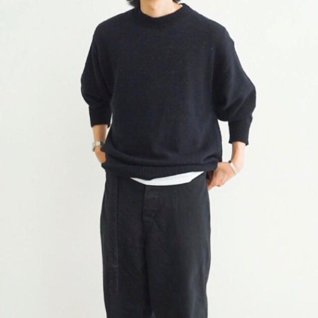 20AW COMOLI カシミヤ クルーネックニット size3