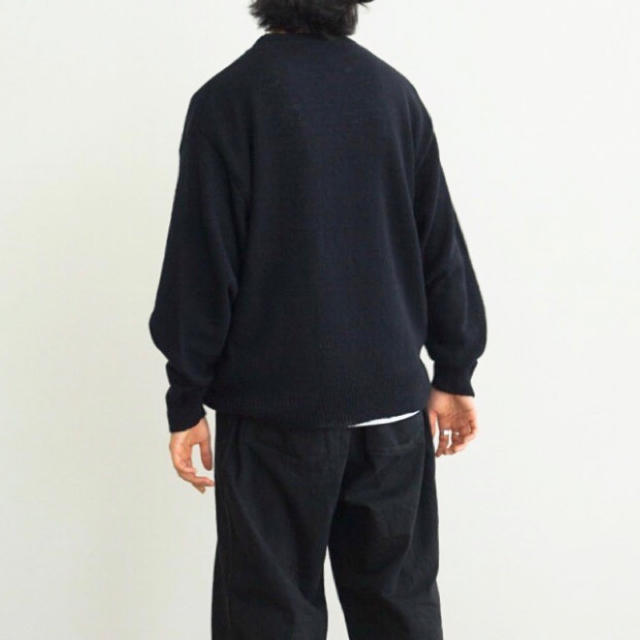 20AW COMOLI カシミヤ クルーネックニット size3