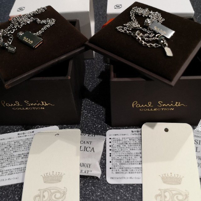 ☆新品 ペア ポールスミス ネックレス 2点セット Paul Smith♪ | フリマアプリ ラクマ