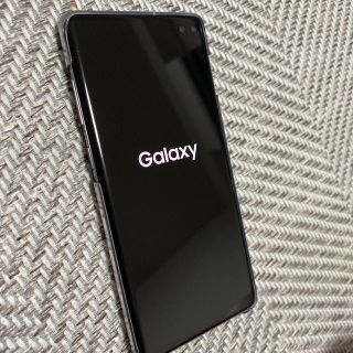 サムスン(SAMSUNG)のdocomo GALAXY S10+ ブラック(スマートフォン本体)