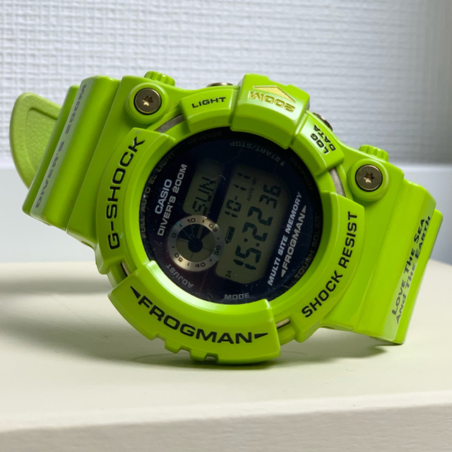 G-SHOCK GW-200F-3JR 雨蛙 FROGMAN