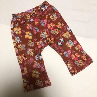 ムチャチャ(muchacha)のムチャチャ レトロ 動物柄 パンツ ２歳 90 美品(パンツ/スパッツ)