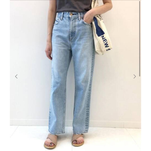 SLOBE IENA(スローブイエナ)のRED CARD  SLOBE別注 MM54suspenders デニムパンツ レディースのパンツ(デニム/ジーンズ)の商品写真