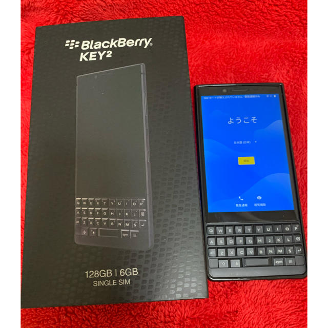 スマートフォン/携帯電話【美】BlackBerry key2