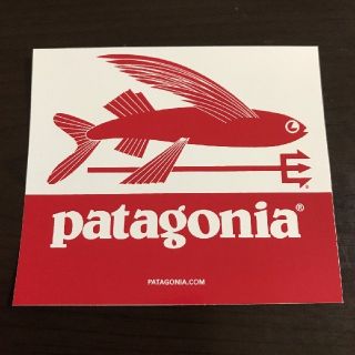 パタゴニア(patagonia)の(縦7.6cm横8.9cm)patagonia 公式ステッカー(その他)