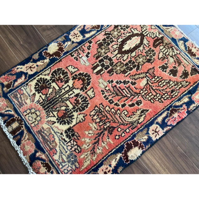 ヴィンテージ マラヤー産 ペルシャ絨毯 87×63cm ヴィンテージ マラヤー産 ペルシャ絨毯 87×63cm
