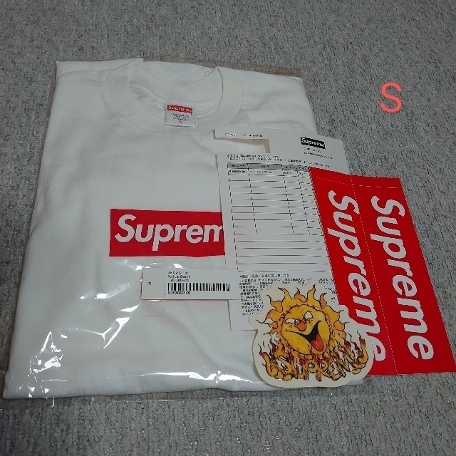 メンズSupreme Box Logo L/S Tee