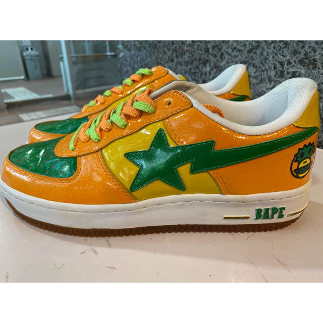 靴/シューズAPE BAPESTA ラメ US9.5 新品