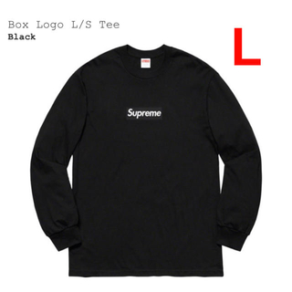 シュプリーム(Supreme)のシュプリーム Supreme Box Logo Tee  ブラック　L(Tシャツ/カットソー(七分/長袖))