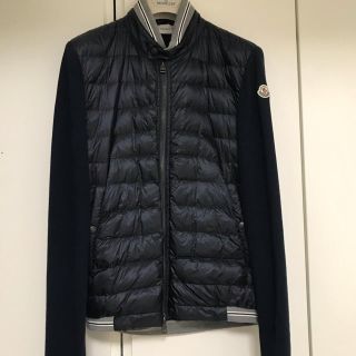 モンクレール(MONCLER)のモンクレール　スウェット　ダウン(ダウンジャケット)