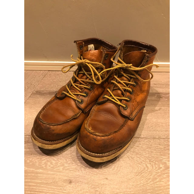 【希少 】875 縦羽タグ RED WING レッドウィング 25.5cmアメリカン