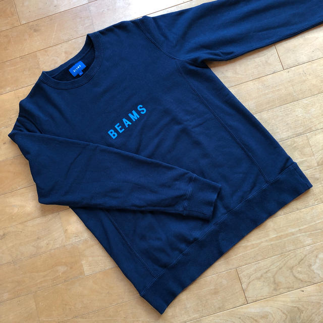 BEAMS(ビームス)の紺トレーナー　ビームスBEAMS メンズのトップス(スウェット)の商品写真