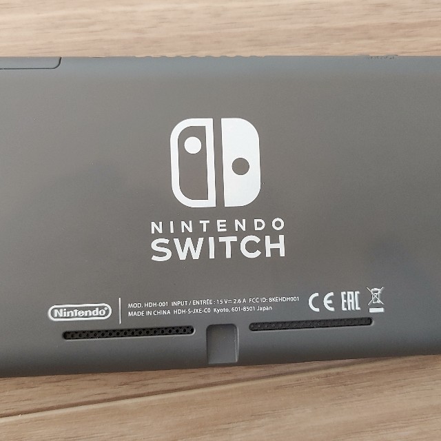 Nintendo Switch Lite グレー 残保証あり