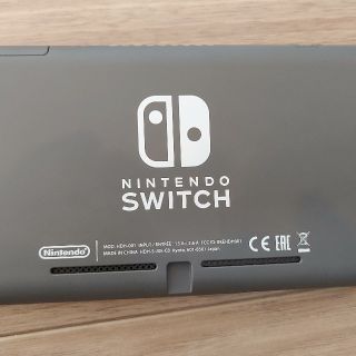 Nintendo Switch Lite グレー 残保証ありの通販 by ちきん's shop｜ラクマ