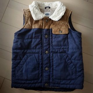 オールドネイビー(Old Navy)の☆OLD NAVY　中綿ボアベスト110.120cm☆(ジャケット/上着)