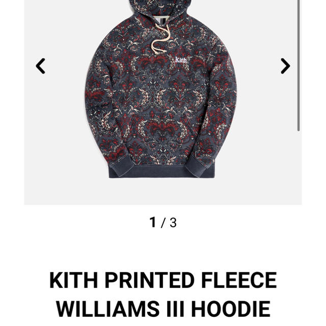 KITH フーディ　Mサイズ　新品タグ付き