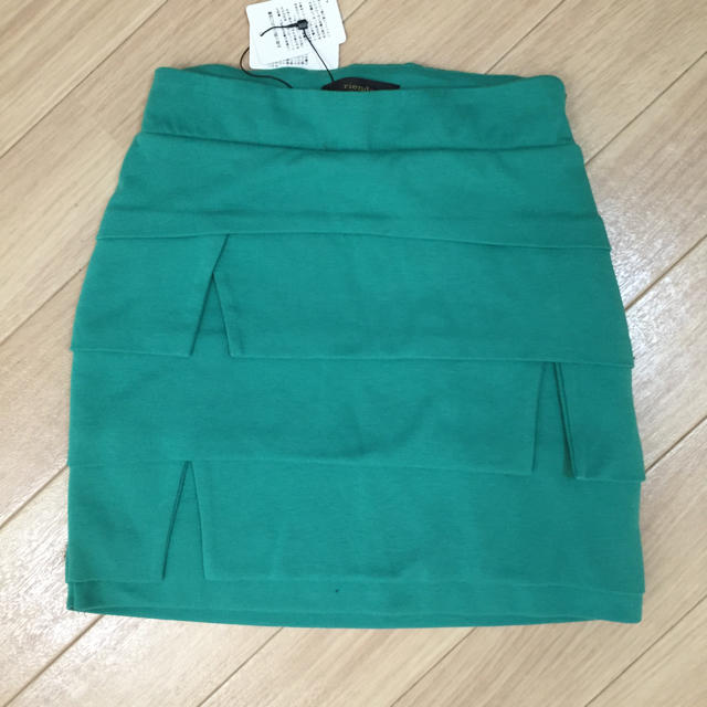 rienda(リエンダ)のrienda♡グリーンミニスカート♡XS レディースのスカート(ミニスカート)の商品写真