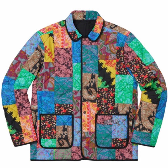 定価以下‼️Reversible Patchwork Quilted JKT