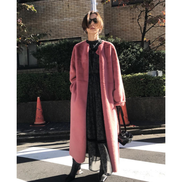 【新品】2WAY SOFT BOA LONG COAT