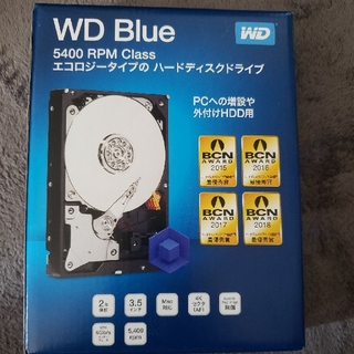 HDD WESTERN DIGITAL WD60EZAZ-RT 6TB(PCパーツ)