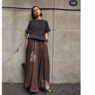 アメリヴィンテージ(Ameri VINTAGE)のAmeri VINTAGE  ELLA CIRCULAR SKIRT(ロングスカート)