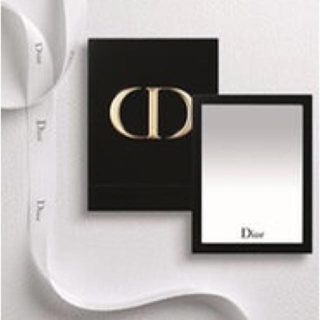 Dior(ディオール)のdior ノベルティ　ミラー　クリスマスコフレ　2020 限定 コスメ/美容のコスメ/美容 その他(その他)の商品写真