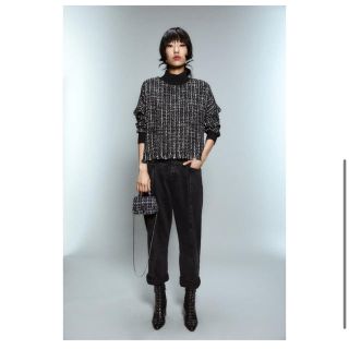 ザラ(ZARA)のzara ツイードトップス(その他)