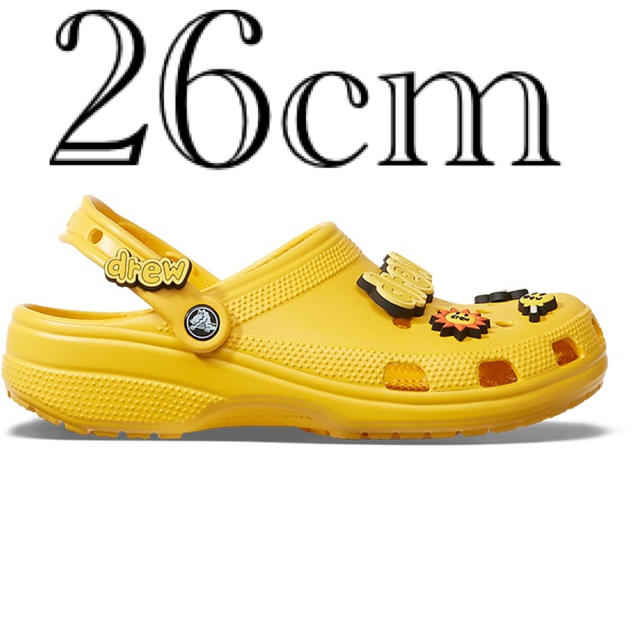 サンダル【26センチ】Crocs × Justin Bieber with Drew